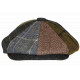 Casquette Gavroche en Laine Patchwork Style Anglais Vintage Surwal CASQUETTES Nyls Création