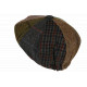 Casquette Gavroche en Laine Patchwork Style Anglais Vintage Surwal CASQUETTES Nyls Création