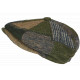 Casquette Gavroche Verte Patchwork en Laine Style Anglais Vintage Surwal CASQUETTES Nyls Création
