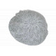 Bonnet Béret Femme Gris Angora Pailleté Doux et Tendance Angiola BONNETS Nyls Création