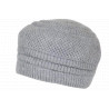 Bonnet Béret Gris en Angora Femme Classe Doublure Polaire Angyla
