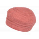 Bonnet Béret Rose en Angora Femme Classe Doublure Polaire Angyla BONNETS Nyls Création