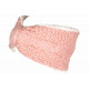 Large Bandeau Laine Rose Femme Headband Hiver Doublure Polaire Snocker Bandeau Nyls Création