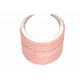 Large Bandeau Laine Rose Femme Headband Hiver Doublure Polaire Snocker Bandeau Nyls Création
