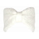 Large Bandeau Blanc en Laine pour Femme Headband Hiver Doublure Polaire Snocker Bandeau Nyls Création