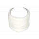 Large Bandeau Blanc en Laine pour Femme Headband Hiver Doublure Polaire Snocker Bandeau Nyls Création