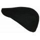 Béret Casquette Plate Noire en Laine Feutre Taille Ajustable Magny CASQUETTES Nyls Création