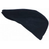 Béret Casquette Plate Bleue Marine en Laine Feutre Taille Ajustable Magny