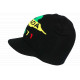 Bonnet visière Gwada 971 Noir Fashion Guadeloupe BONNETS Nyls Création