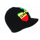 Bonnet visière Gwada 971 Noir Fashion Guadeloupe BONNETS Nyls Création