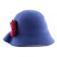 Chapeau Feutre Loli Bleu et rouge ANCIENNES COLLECTIONS divers