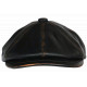 Casquette Gavroche Cuir Marron Classe Vintage Newsboy Wabash Aussie Apparel CASQUETTES Nyls Création