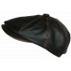 Casquette Gavroche Cuir Marron Classe Vintage Newsboy Wabash Aussie Apparel CASQUETTES Nyls Création