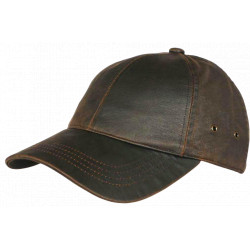 Casquette Coton Huile Marron Impermeable Stonewashé Paparoa Aussie Apparel CASQUETTES Nyls Création