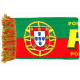 Echarpe Portugal Supporter Drapeau Portugais Blason Vert Rouge Seleção Quinas Echarpe Léon montane