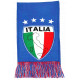 Echarpe Italie Supporter Drapeau Forza Azzurri Blason Vert Blanc Rouge Echarpe Léon montane
