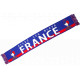 Echarpe France Supporter Français Drapeau Tricolore et Coq Gaulois Bleu Blanc Rouge Echarpe Léon montane