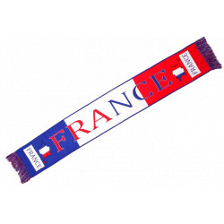 Echarpe Supporter France Drapeau Tricolore Bleu Blanc Rouge Style Sport Echarpe Léon montane