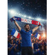 Echarpe Supporter France Drapeau Tricolore Bleu Blanc Rouge Style Sport Echarpe Léon montane