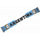 Echarpe Argentine Supporter Drapeau Bleu Blanc Avec Blason Albiceleste Echarpe Léon montane