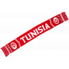 Echarpe Tunisie Supporter Drapeau Rouge et Blanc Look Aigles de Carthage