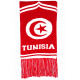 Echarpe Tunisie Supporter Drapeau Rouge et Blanc Look Aigles de Carthage Echarpe Nyls Création