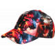 Casquette NY Loup Rouge et Bleue Design Fashion Original Baseball Wolf CASQUETTES Hip Hop Honour