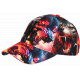 Casquette Enfant Loup Rouge Orange Originale NY Baseball Wolf 7 a 12 ans Casquette Enfant Hip Hop Honour