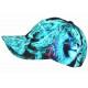 Casquette NY Lion Turquoise et Noire Look Original Baseball Wild CASQUETTES Hip Hop Honour