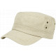 Casquette Militaire Beige Vintage en Coton Tendance Havana CASQUETTES Nyls Création