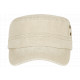 Casquette Militaire Beige Vintage en Coton Tendance Havana CASQUETTES Nyls Création
