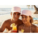 Casquette Militaire Rose Look Army Cubaine en Coton Kostra CASQUETTES Nyls Création