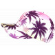Casquette Enfant Rose Pastel Palmiers Violets NY Tropicale Baseball 7 a 12 ans Casquette Enfant Hip Hop Honour