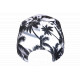 Casquette NY Palmiers Blanche et Noire Print Tropical Design Streetwear Hawaï CASQUETTES Hip Hop Honour