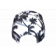 Casquette Enfant Palmiers Blanche et Noire Tropicale NY Baseball Sunrise 6 a 12 ans Casquette Enfant Hip Hop Honour