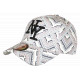 Casquette NY Beige Design Graphique Géométrique Streetwear Tendance CASQUETTES Hip Hop Honour