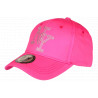 Casquette NY Rose Strass Paillettes Fashion Tendance Basebal Stazky CASQUETTES Hip Hop Honour