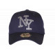 Casquette NY Bleue Strass Paillettes Fashion Tendance Basebal Stazky CASQUETTES Hip Hop Honour