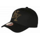 Casquette NY Noire Strass Doré Paillettes Fashion Tendance Basebal Stazky CASQUETTES Hip Hop Honour