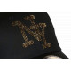 Casquette NY Noire Strass Doré Paillettes Fashion Tendance Basebal Stazky CASQUETTES Hip Hop Honour