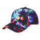 Casquette Enfant Lion Bleue et Violette Originale NY Baseball Wild 7 a 12 ans Casquette Enfant Hip Hop Honour
