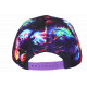 Casquette Enfant Lion Bleue et Violette Originale NY Baseball Wild 7 a 12 ans Casquette Enfant Hip Hop Honour