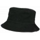 Chapeau Bob Noir en Coton Premium Streetwear et Tendance Bobby Bob Safari Hip Hop Honour