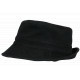 Chapeau Bob Noir en Coton Premium Streetwear et Tendance Bobby Bob Safari Hip Hop Honour