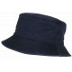 Chapeau Bob Bleu Marine en Coton Premium Streetwear et Tendance Bobby BOB Hip Hop Honour