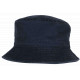 Chapeau Bob Bleu Marine en Coton Premium Streetwear et Tendance Bobby BOB Hip Hop Honour