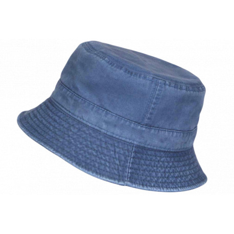 Chapeau Bob Bleu en Coton Premium Streetwear et Tendance Bobby BOB Hip Hop Honour