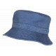 Chapeau Bob Bleu en Coton Premium Streetwear et Tendance Bobby BOB Hip Hop Honour