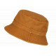 Chapeau Bob Marron en Coton Premium Streetwear et Tendance Bobby Bob Safari Hip Hop Honour