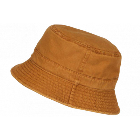 Chapeau Bob Marron en Coton Premium Streetwear et Tendance Bobby Bob Safari Hip Hop Honour